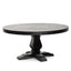 1.6m Round Dining Table - Full Black