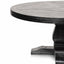 1.6m Round Dining Table - Full Black