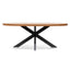 6 Seater Dining Table - European Knotty Oak