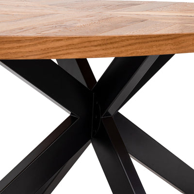 6 Seater Dining Table - European Knotty Oak