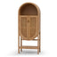 65.5cm Rattan Door Cabinet - Natural