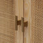 65.5cm Rattan Door Cabinet - Natural