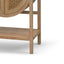 65.5cm Rattan Door Cabinet - Natural