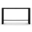 1.5m Console Table - Full Black