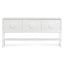 1.8m Console Table - White