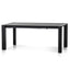 Extendable Wooden Dining Table - Black