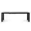 Extendable Wooden Dining Table - Black