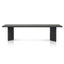 3m Elm Dining Table - Full Black