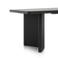 3m Elm Dining Table - Full Black