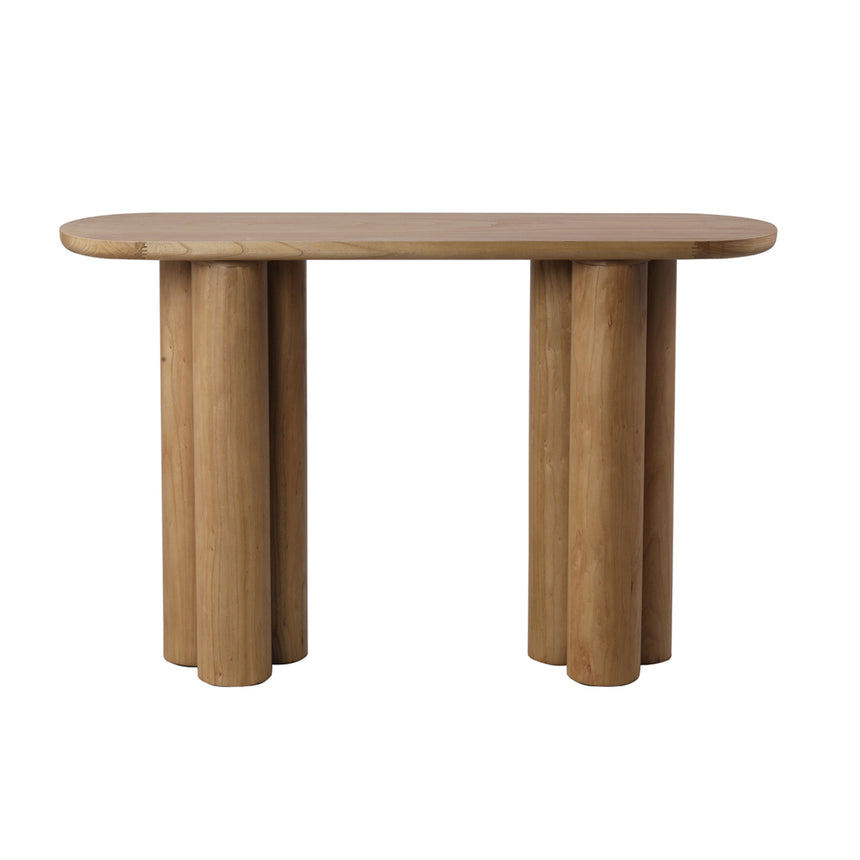 1.52m ELM Console Table - Natural