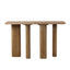 1.6m Wooden Console Table - Natural