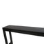 1.5m Console Table - Full Black