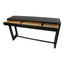1.5m Console Table - Full Black