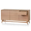 Wide Sideboard Unit with Drawers - Natural Oak