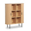 1.18 (H) Wooden Storage Cabinet - Natural