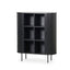 1.18 (H) Wooden Storage Cabinet - Full Black