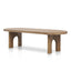 2.8m oval dining table - Natural