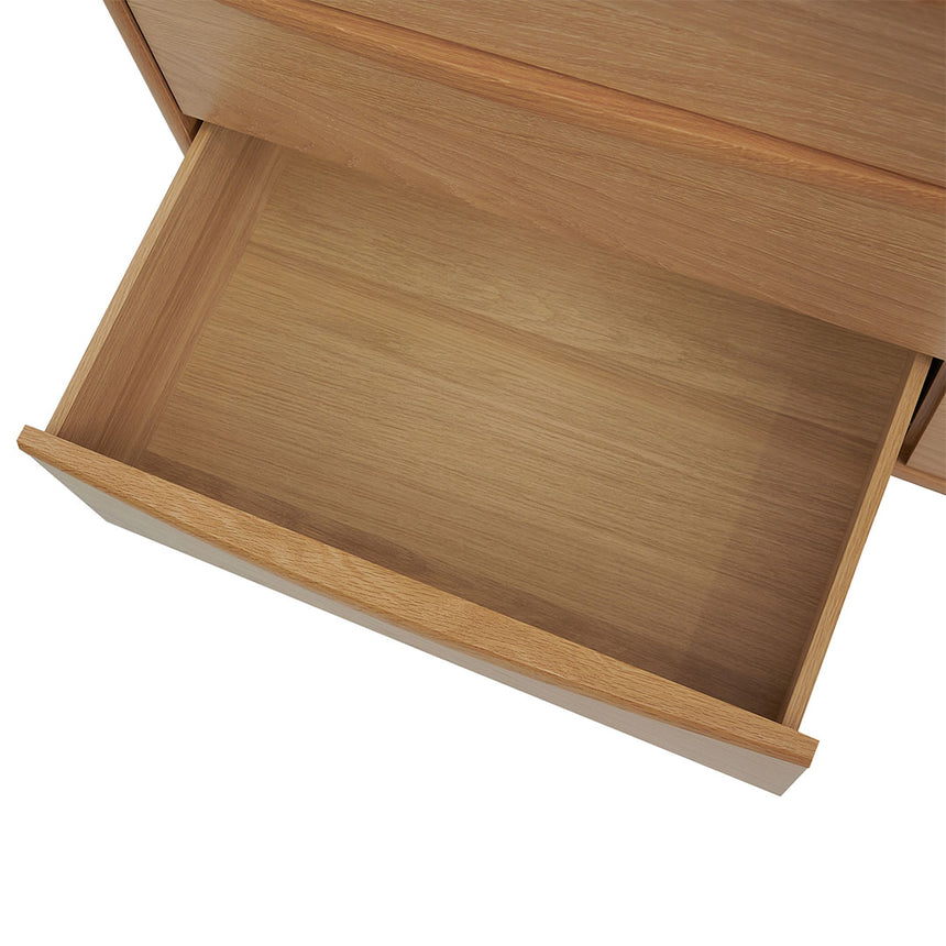 6 Drawer Chest - Natural Oak