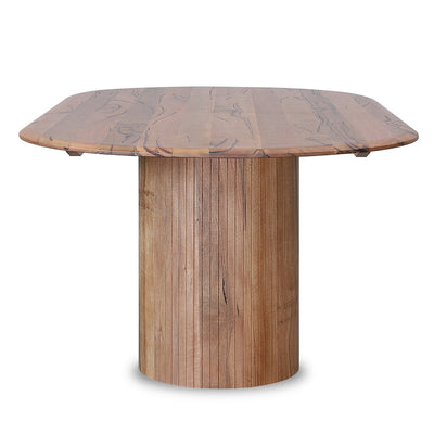 2.4m Oval Dining Table - Natural