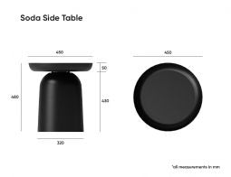 Soda Table - Small - White