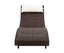 Gardeon 2PC Sun Lounge Wicker Lounger Outdoor Furniture Beach Chair Garden Adjustable Brown