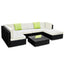 Gardeon 7PC Sofa Set with Storage Cover Outdoor Furniture Wicker