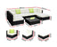 Gardeon 7-Piece Outdoor Sofa Set Wicker Couch Lounge Setting 6 Seater