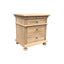 Frances Side Table Whitewashed Oak