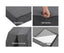 Bedding Double Size Folding Foam Mattress Portable Bed Mat Velvet Dark Grey