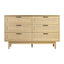 Artiss 6 Chest of Drawers Rattan Tallboy