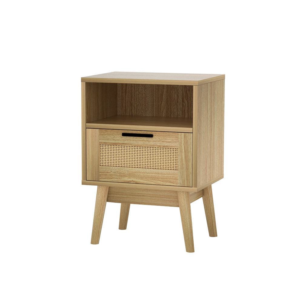 Artiss Bedside Tables Rattan