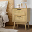 Artiss Bedside Tables Rattan