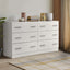 6 Chest of Drawers Cabinet Dresser Tallboy Lowboy Storage Bedroom White