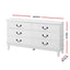 Artiss Chest of Drawers Dresser - White