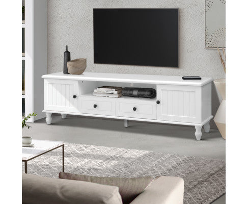 Artiss TV Cabinet Entertainment Unit Stand French Provincial Storage 160cm KUBI