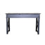 X Brace Black Oak Desk Small