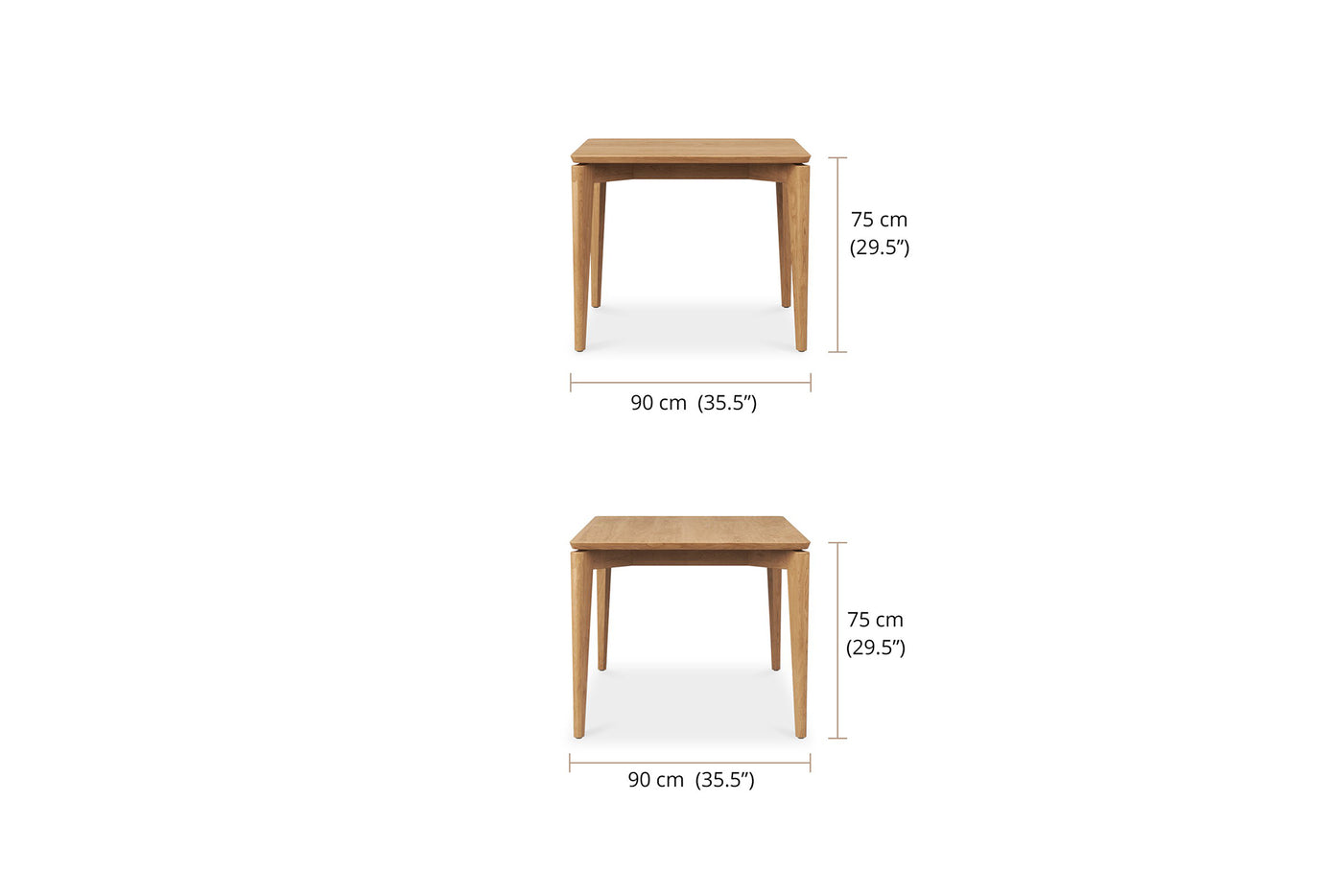 Judd Dining Table - 0.9m