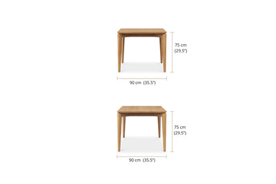 Judd Dining Table - 0.9m