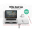 Laptop Table Desk Adjustable Stand - White