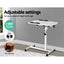 Laptop Table Desk Adjustable Stand - White