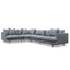 Left Return Modular Sofa - Graphite Grey