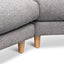 Left Return Modular Sofa - Graphite Grey