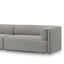 4 Seater Fabric Sofa - Grey