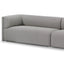 4 Seater Fabric Sofa - Grey
