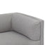 4 Seater Fabric Sofa - Grey