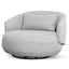 Fabric Armchair - Light Texture Grey