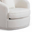 Armchair - Ivory White Boucle