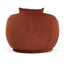 Velvet Armchair - Rustic Brown