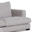 4 Seater Fabric Left Chaise Sofa - Oyster Beige