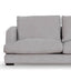 4 Seater Fabric Right Chaise Sofa - Oyster Beige